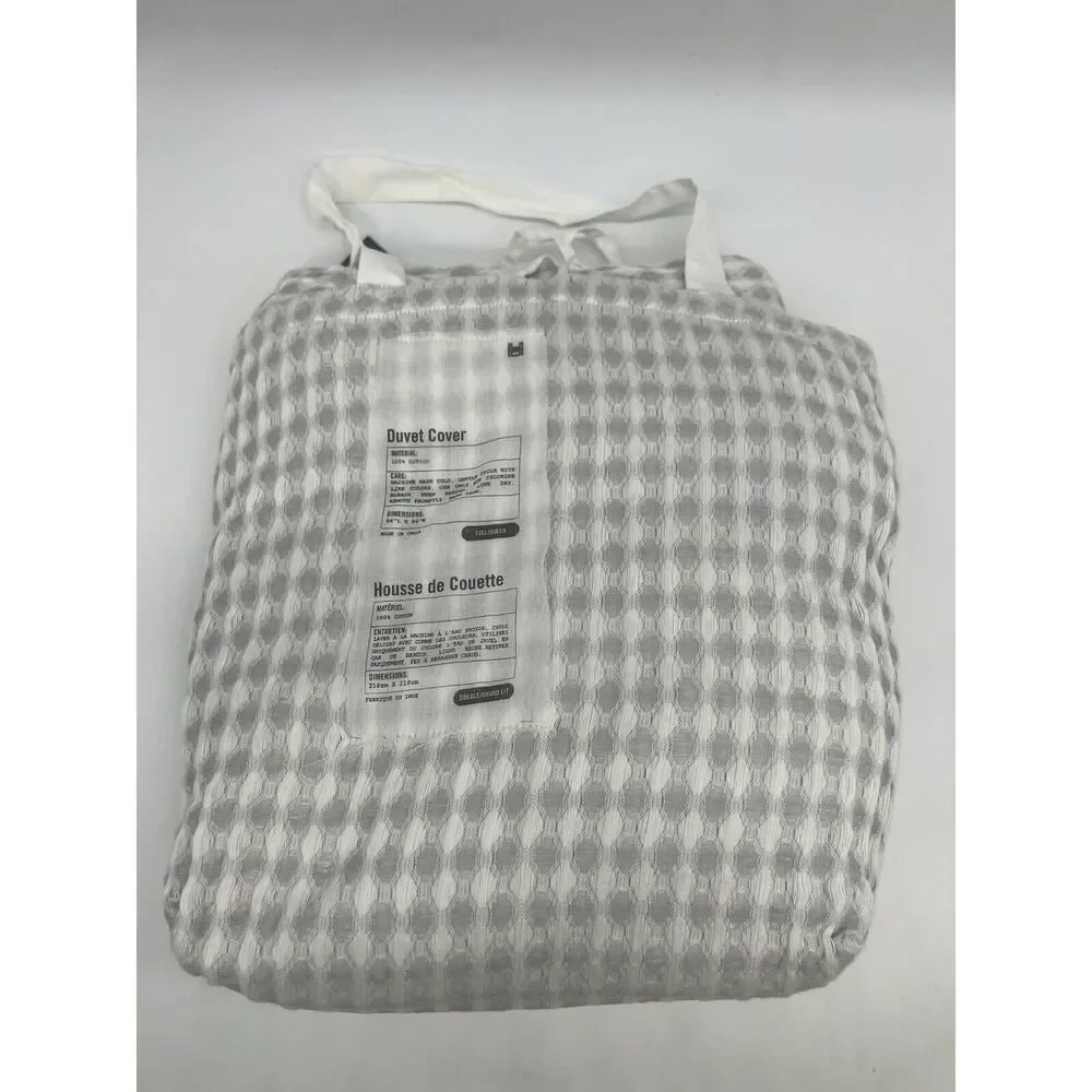 Urban Outfitters Waffle Weave Duvet Cover Full Queen Size